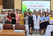 Khai giảng lớp “Siêu âm trong Sản phụ khoa – Khóa 20”