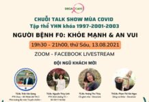 Chuỗi Talk Show Mùa Covid với chủ đề: Người bệnh F0: Khoẻ mạnh & An vui