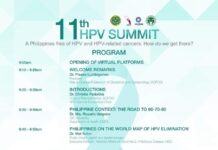 Thông báo về Hội nghị HPV lần thứ 11 với chủ đề “A Philippines free of HPV and HPV-related cancers: How do we get there?”