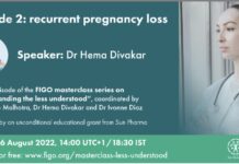 Thông báo về Hội thảo trực tuyến quốc tế của FIGO với chủ đề:” Recurrent pregnancy loss”
