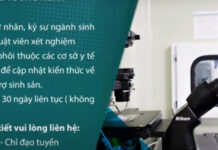 KHOÁ ĐÀO TẠO CẤP CHỨNG CHỈ VỀ HỖ TRỢ SINH SẢN