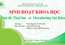 SINH HOẠT KHOA HỌC THÁNG 2 NĂM 2023