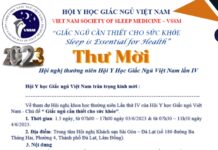 THÔNG BÁO: HỘI NGHỊ THƯỜNG NIÊN HỘI Y HỌC GIẤC NGỦ VIỆT NAM LẦN THỨ 4