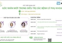 Thông báo về việc đăng ký tham dự Hội thảo: “ Góc nhìn mới trong điều trị các bệnh lý phụ khoa”.