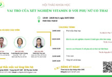 THÔNG BÁO V/v: Thông báo về việc đăng ký tham dự Hội thảo: “ Vai trò của xét nghiệm Vitamin D với phụ nữ có thai”.