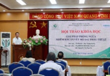 HỘI THẢO ” GIẢI PHÁP PHÒNG NGỪA NHIỄM KHUẨN VẾT MỔ SAU PHẪU THUẬT “